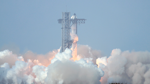 megacohete Starship de SpaceX.