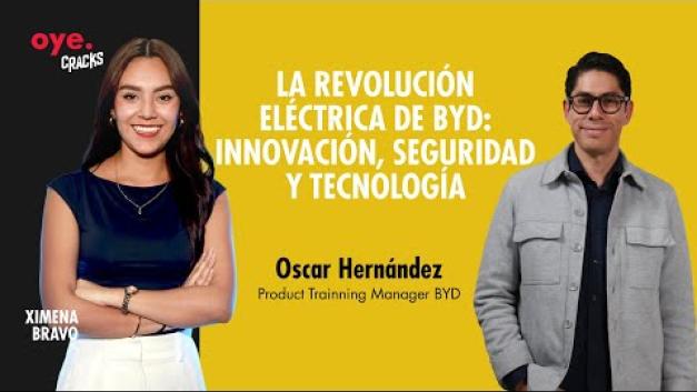 BYD continúa consolidándose como un referente en la industria de autos eléctricos en México. Con grandes retos y oportunidades, la marca sigue ganando terreno y demostrando que la electromovilidad es el futuro.

En este episodio, Oscar Hernández de BYD nos comparte su visión y revela por qué la marca es líder en seguridad y tecnología.

¡No te lo pierdas en Oye.Cracks!